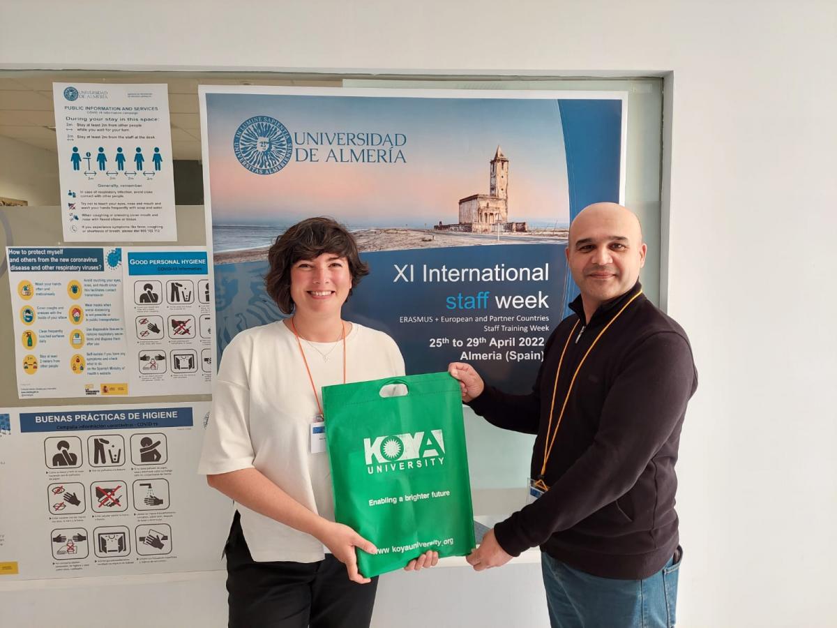 Hawkar Bapeer; KOU; Erasmus+