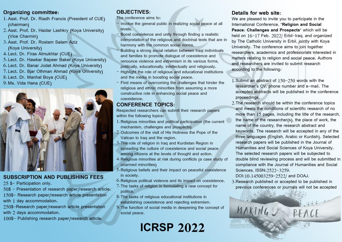ICRSP; Koya University