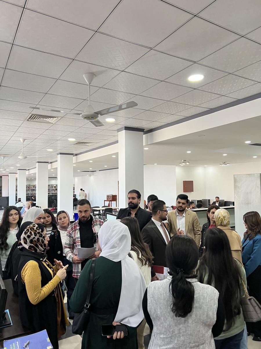بەشی زمانی ئینگلیزی - بەیانیان سەردانێکی زانستییان بۆ خوێندکارانیان ئەنجامدا