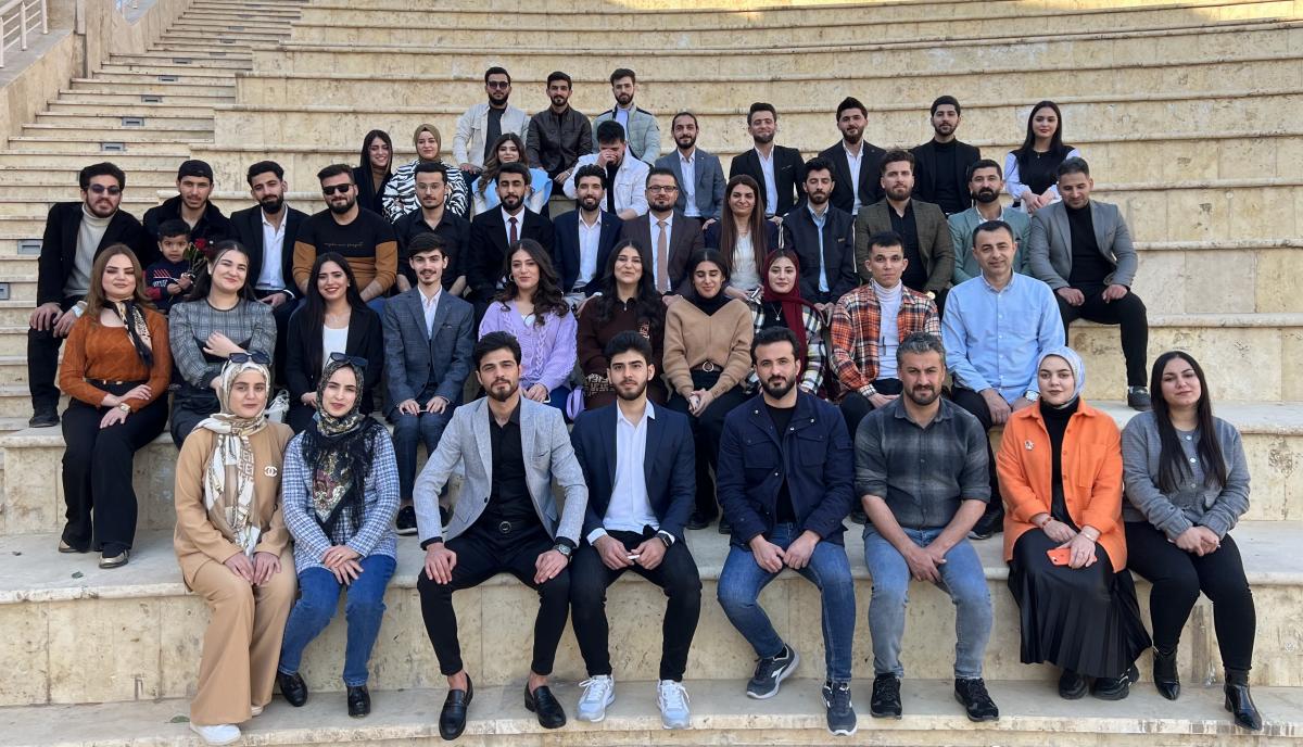 خوێندکارانی بەشی زمانی ئینگلیزی فاکەڵتیی زانستە مرۆڤایەتی و کۆمەڵایەتییەکان سەردانێکی زانستییان ئەنجامدا