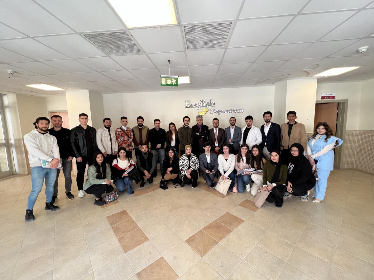 خوێندکارانی بەشی زمانی ئینگلیزی فاکەڵتیی زانستە مرۆڤایەتی و کۆمەڵایەتییەکان سەردانێکی زانستییان ئەنجامدا