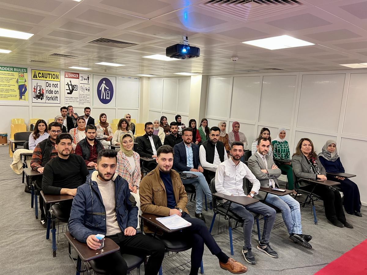 خوێندکارانی بەشی ژمێریاری فاکەڵتیی زانستە مرۆڤایەتی و کۆمەڵایەتییەکان سەردانێکی زانستییان ئەنجامدا