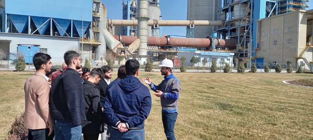 خوێندکارانی بەشی ئەندازیاری کیمیاوی سەردانێکی زانستییان ئەنجامدا
