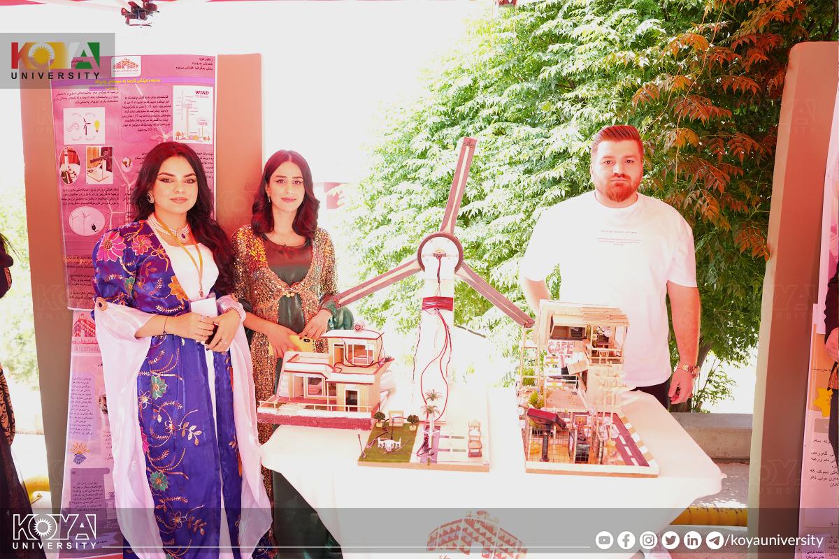پێشانگای خوێندکارانی فاکەڵتیی پەروەردە، زانست و تەندروستیی و ئەندازیاریی زانکۆی کۆیە بەڕێوەچوو