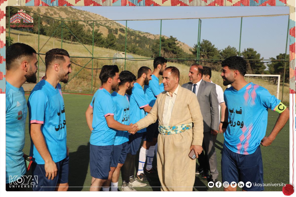 یاریی کۆتایی خولی فووتساڵی خوێندکاران لە زانکۆی کۆیە بەڕێوەچوو