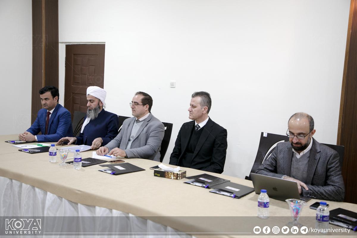 لە زانکۆی کۆیە کۆبوونەوەکانی پێداچوونەوە و ریفۆرمی پرۆگرامەکانی خوێندنی پەروەردەی ئایینی بەڕێوەدەچێت