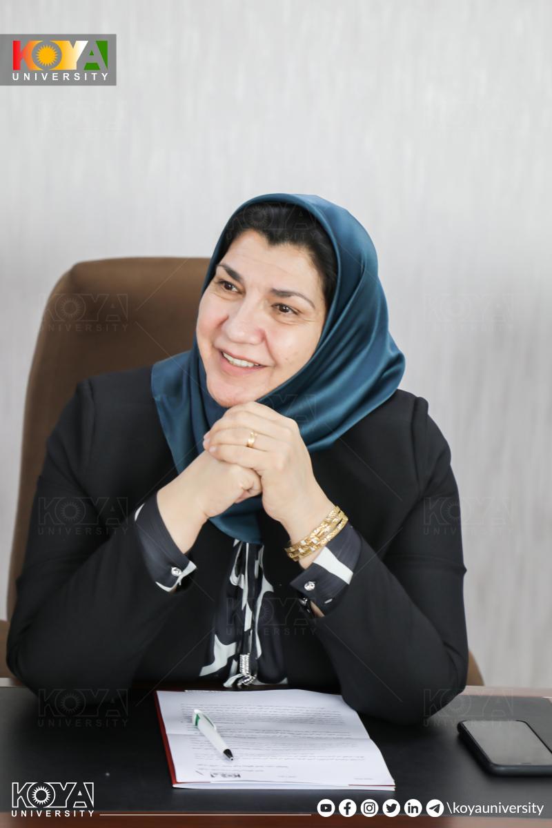 شاندێکی وەزارەتی ژینگەی عێراق سەردانی زانکۆی کۆیەیان کرد