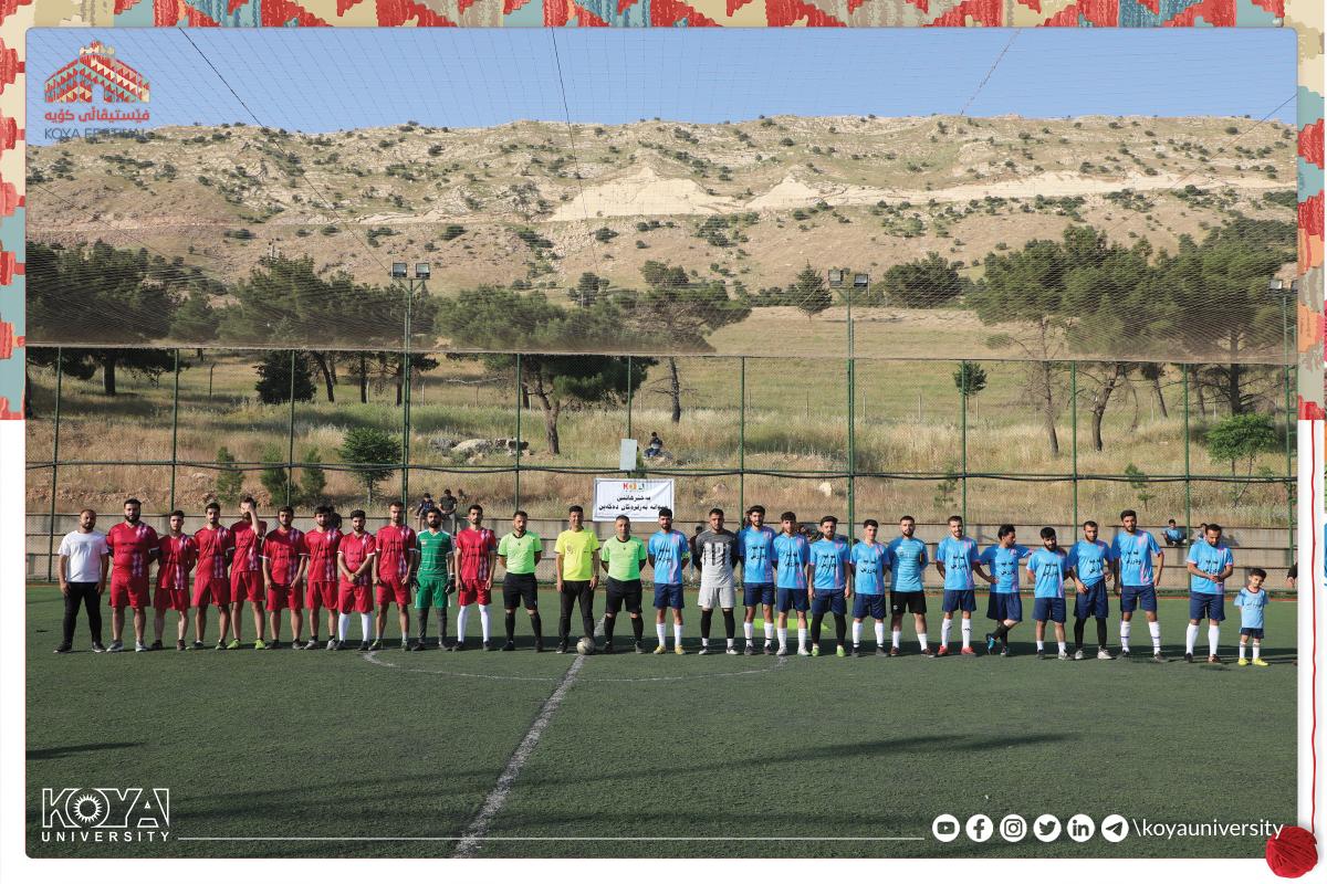 یاریی کۆتایی خولی فووتساڵی خوێندکاران لە زانکۆی کۆیە بەڕێوەچوو