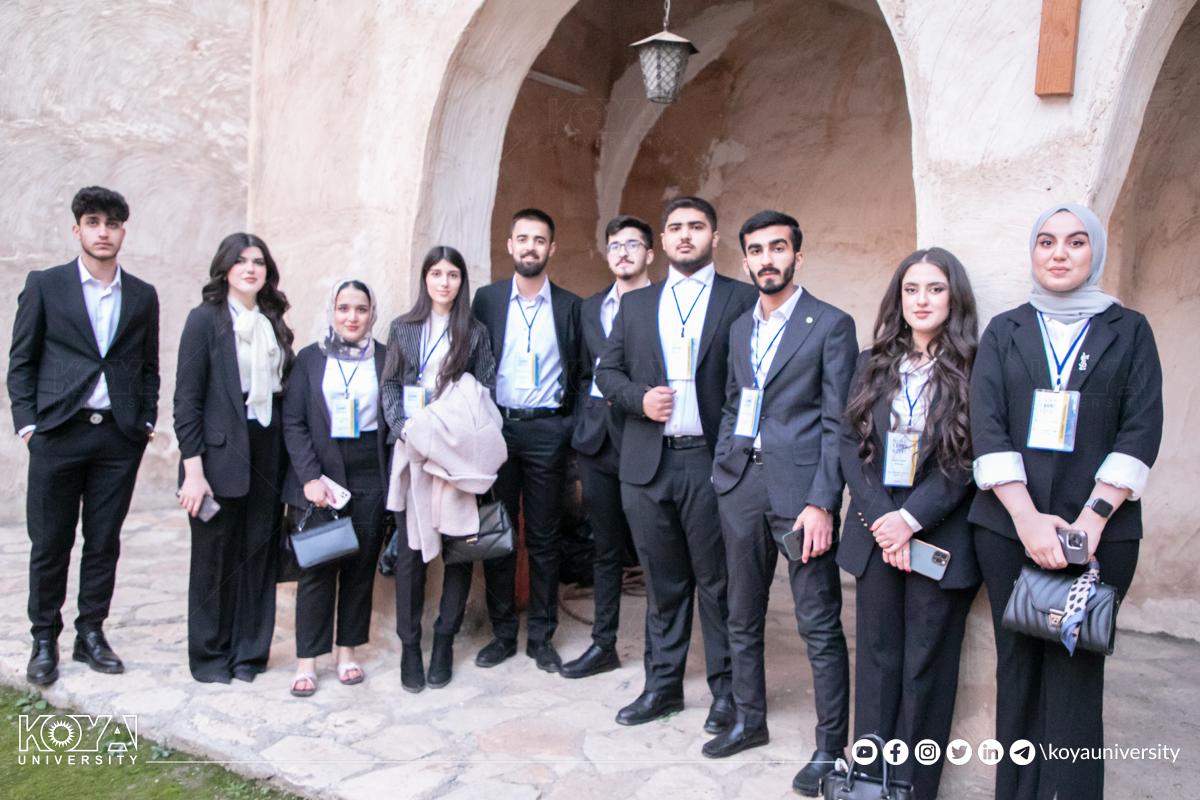 میوانەکانی کۆنفرانسی نێودەوڵەتیی (کەلەپوور لە مەترسیدایە) سەردانی شوێنەوارە دێرینەکانی شاری کۆیەیان کرد