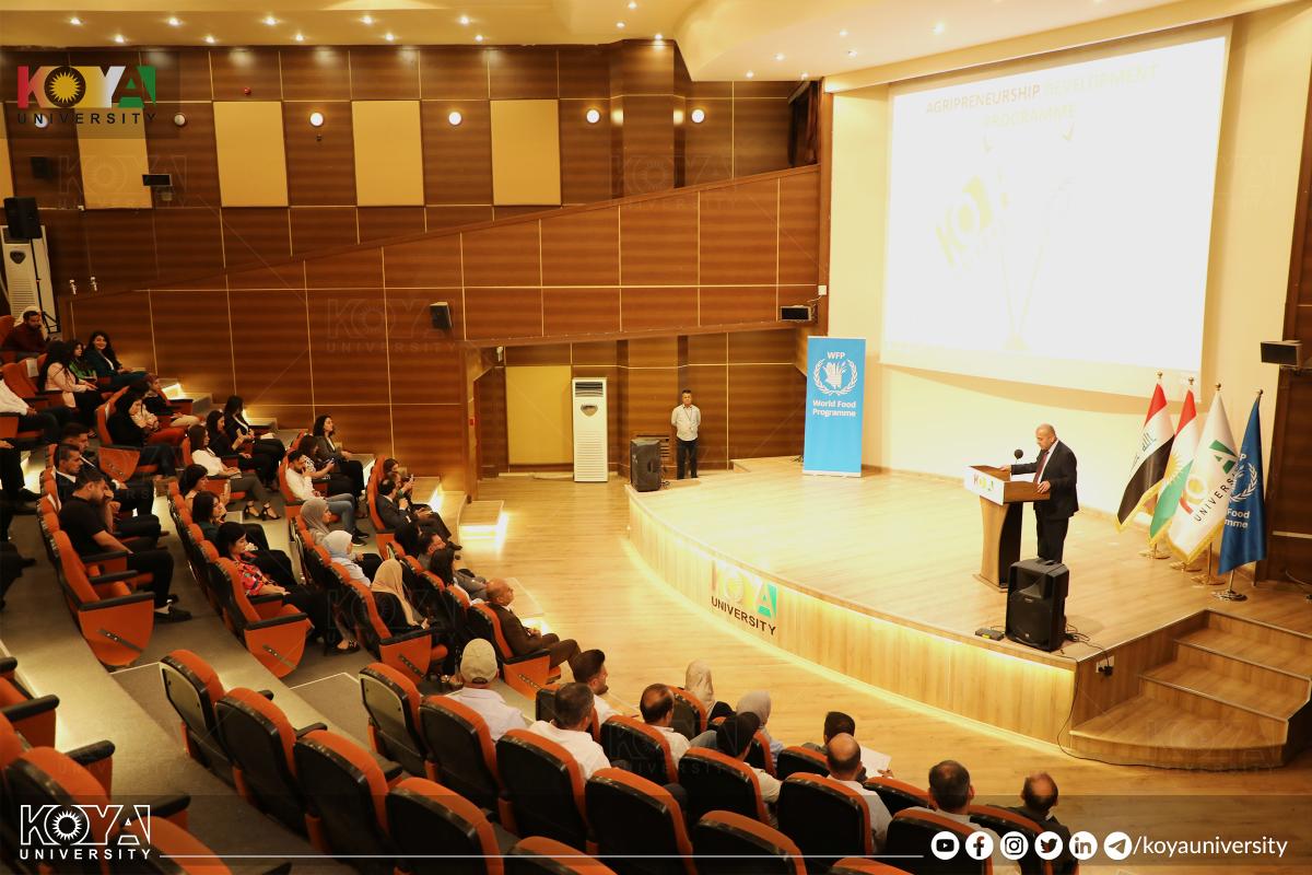 لە زانکۆی کۆیە بڕوانامەی بەشداربوون بەخشرایە دەرچووانی پڕۆگرامی گەشەپێدانی کارسازیی کشتووکاڵی
