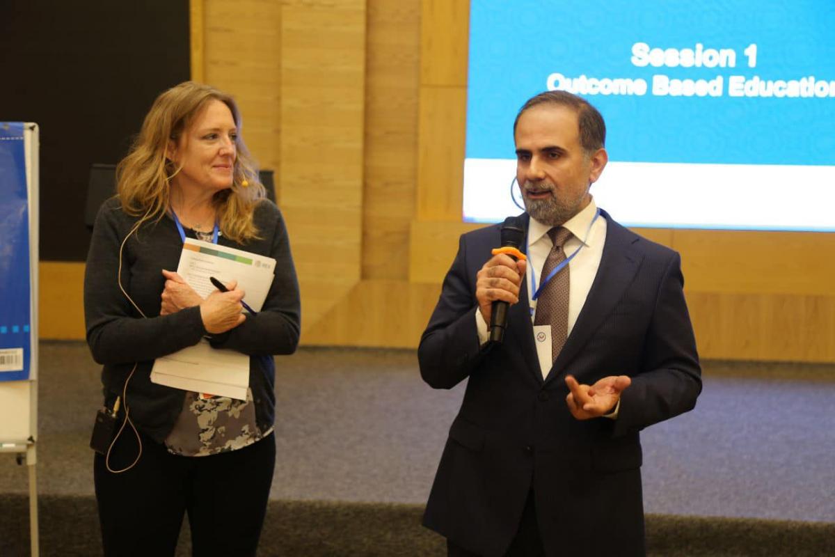 شاندێکی زانکۆی کۆیە بەشدارییان لە خولێکی تایبەت بە ڕوپێویی پێداویستیەکانی بازاڕی کار و پەرەپێدانی پرۆگرامەکانی خوێندن کرد