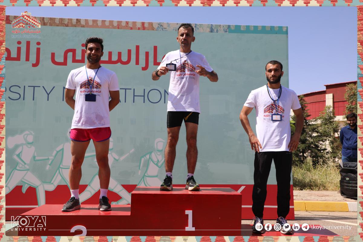 لە چوارچێوەی فێستیڤاڵی کۆیە ماراسۆنی زانکۆی کۆیە بەڕێوەچوو