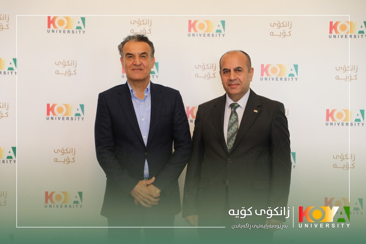 The Minister of Higher Education and Scientific Research, Dr. Aram Mohammed Qadir, Visits Koya University