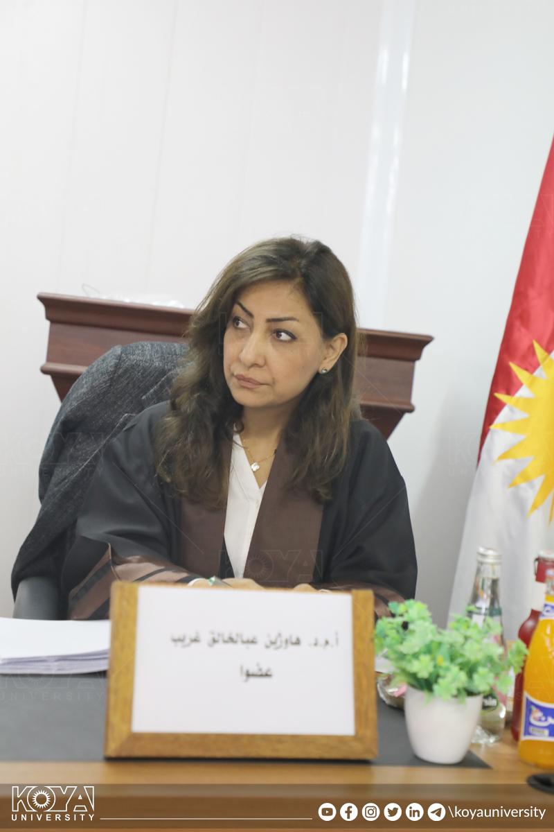 لە فاکەڵتیی پەروەردە ماستەرنامەیەک لە بواری ئەدەبی عەرەبیدا تاوتوێکرا