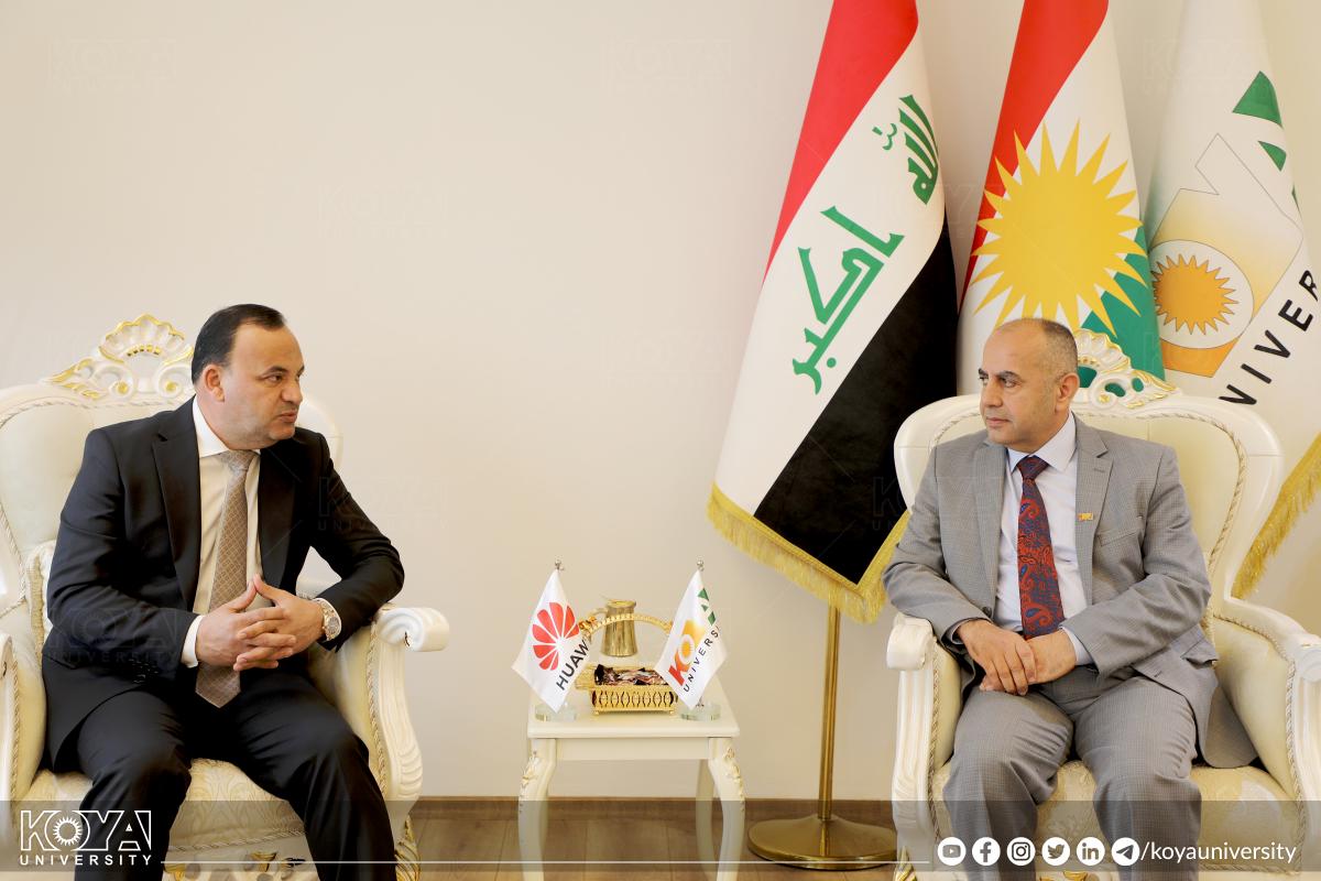 زانکۆی کۆیە یادداشتنامەیەکی لێکتێگەیشتنی لەگەڵ کۆمپانیای هواوی واژوو کرد