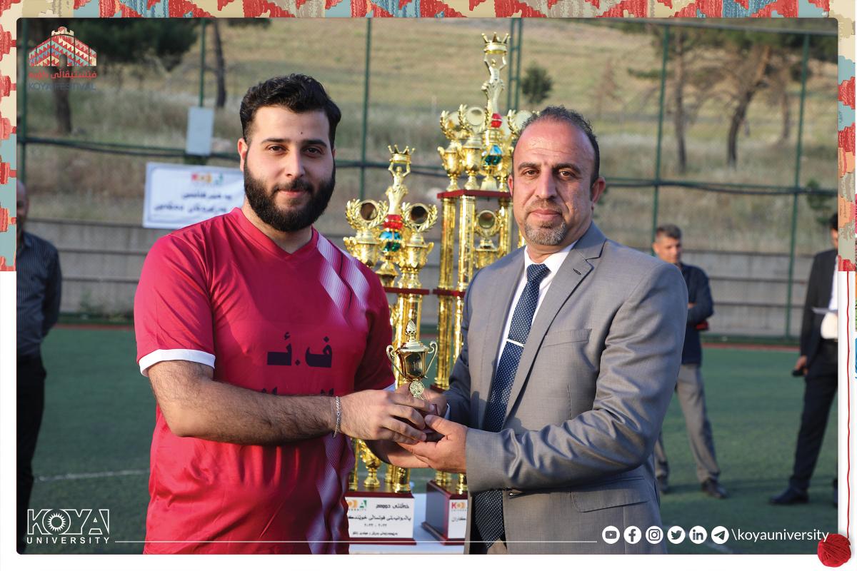 یاریی کۆتایی خولی فووتساڵی خوێندکاران لە زانکۆی کۆیە بەڕێوەچوو
