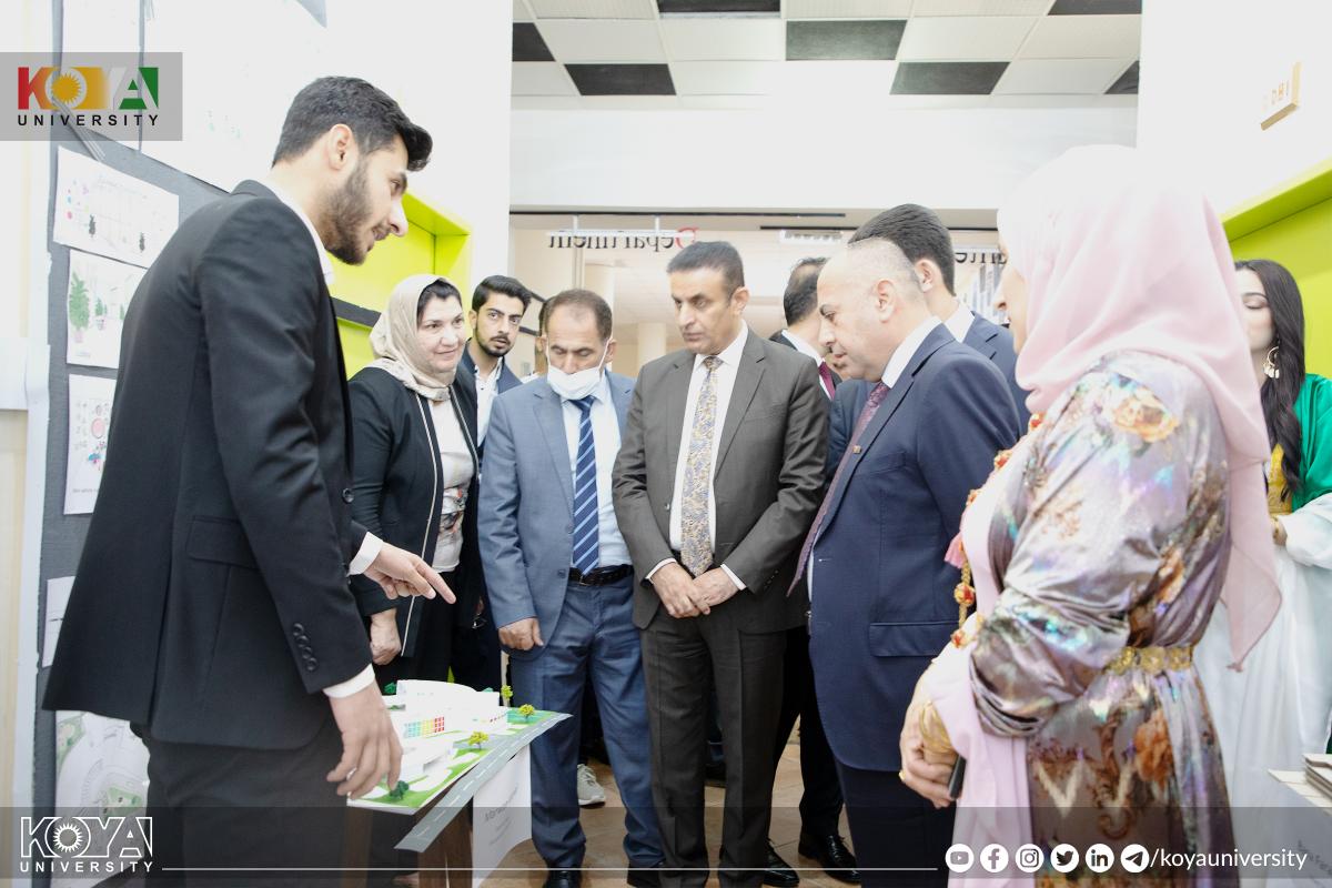 پێشانگای ساڵانەی بەشی ئەندازیاریی تەلارسازیی زانکۆی کۆیە بەڕێوەچوو