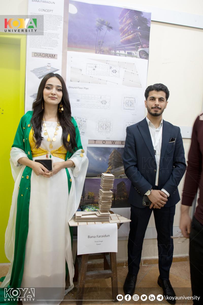 پێشانگای ساڵانەی بەشی ئەندازیاریی تەلارسازیی زانکۆی کۆیە بەڕێوەچوو