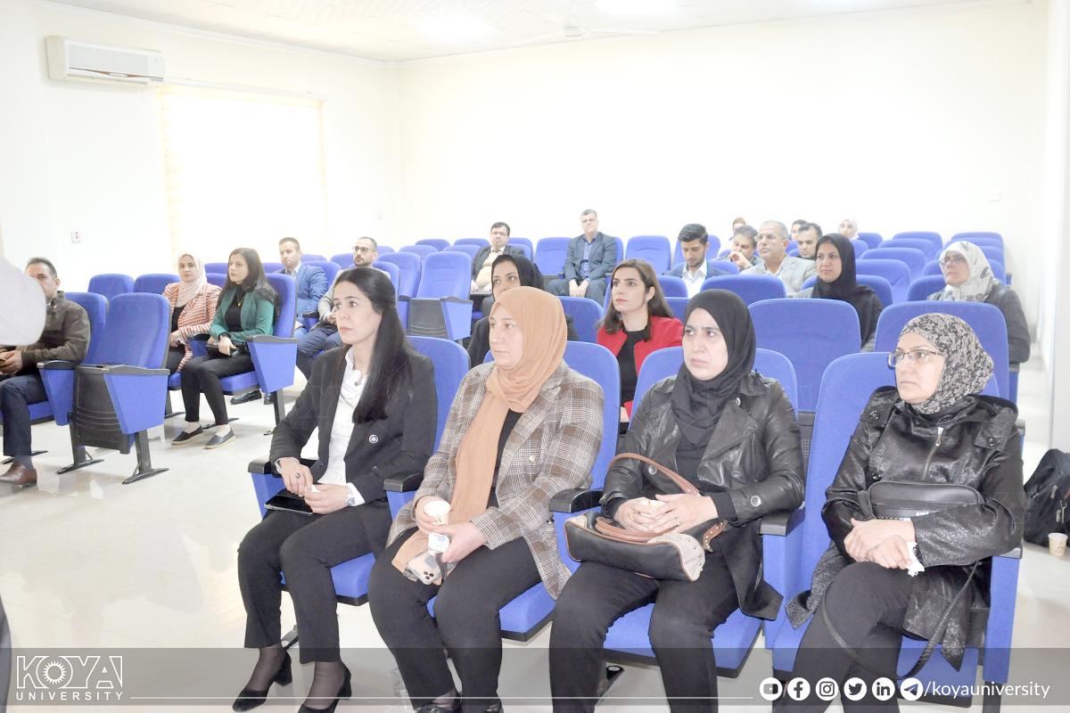 بەشەکانی کیمیا، بایۆلۆجی و مێدیکاڵ مایکرۆبایۆلۆجیی زانکۆی کۆیە وۆرکشۆپێکی هاوبەشیان بەڕێوەبرد