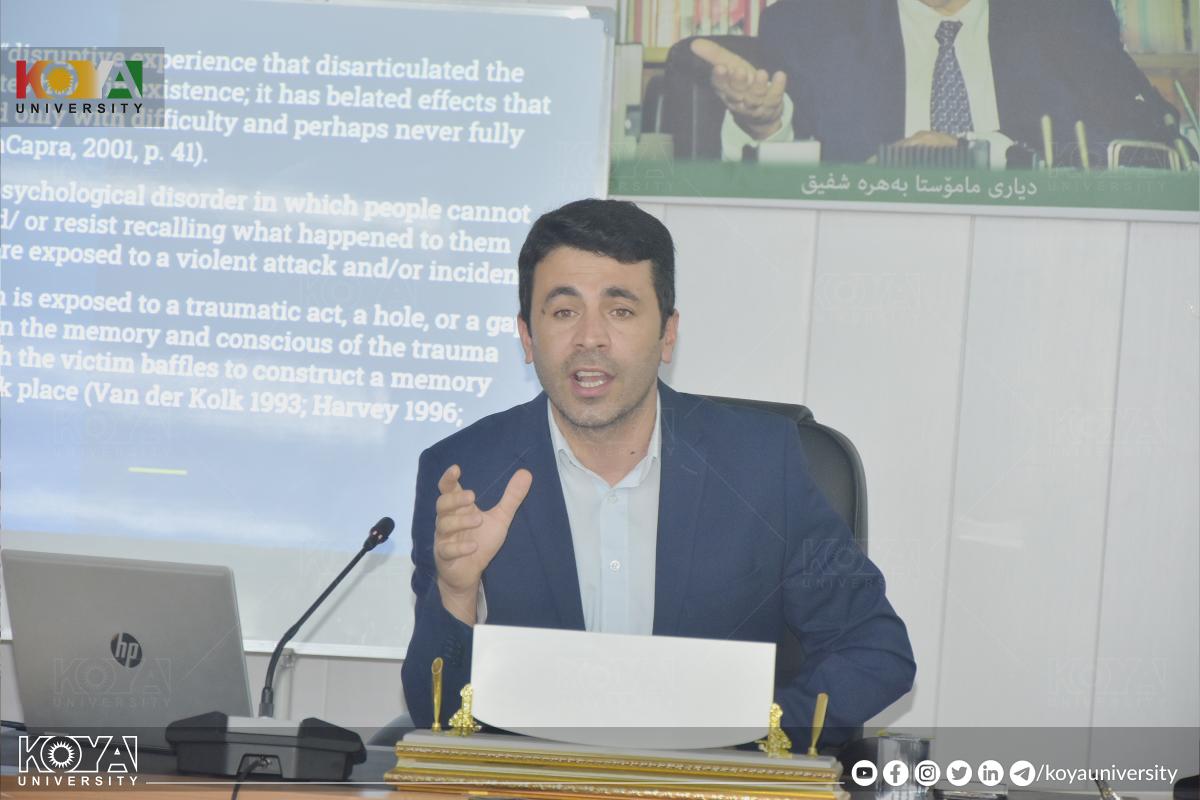 بەشی زمانی ئینگلیزی لە فاکەڵتیی پەروەردەی زانکۆی کۆیە وۆرکشۆپێکی بەڕێوەبرد