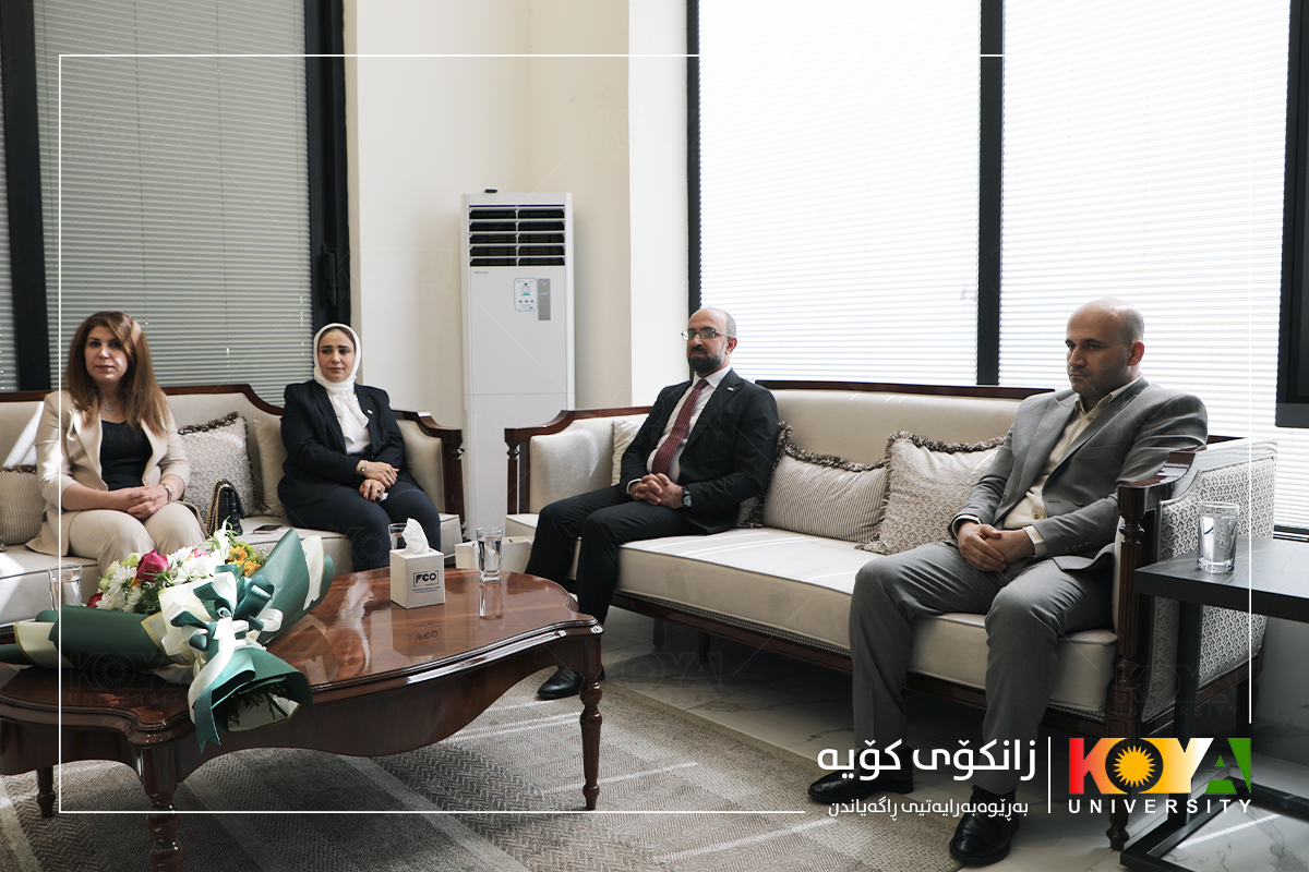 A delegation from Koya University visits the FCO of the Deputy Prime Minister of the Kurdistan Region