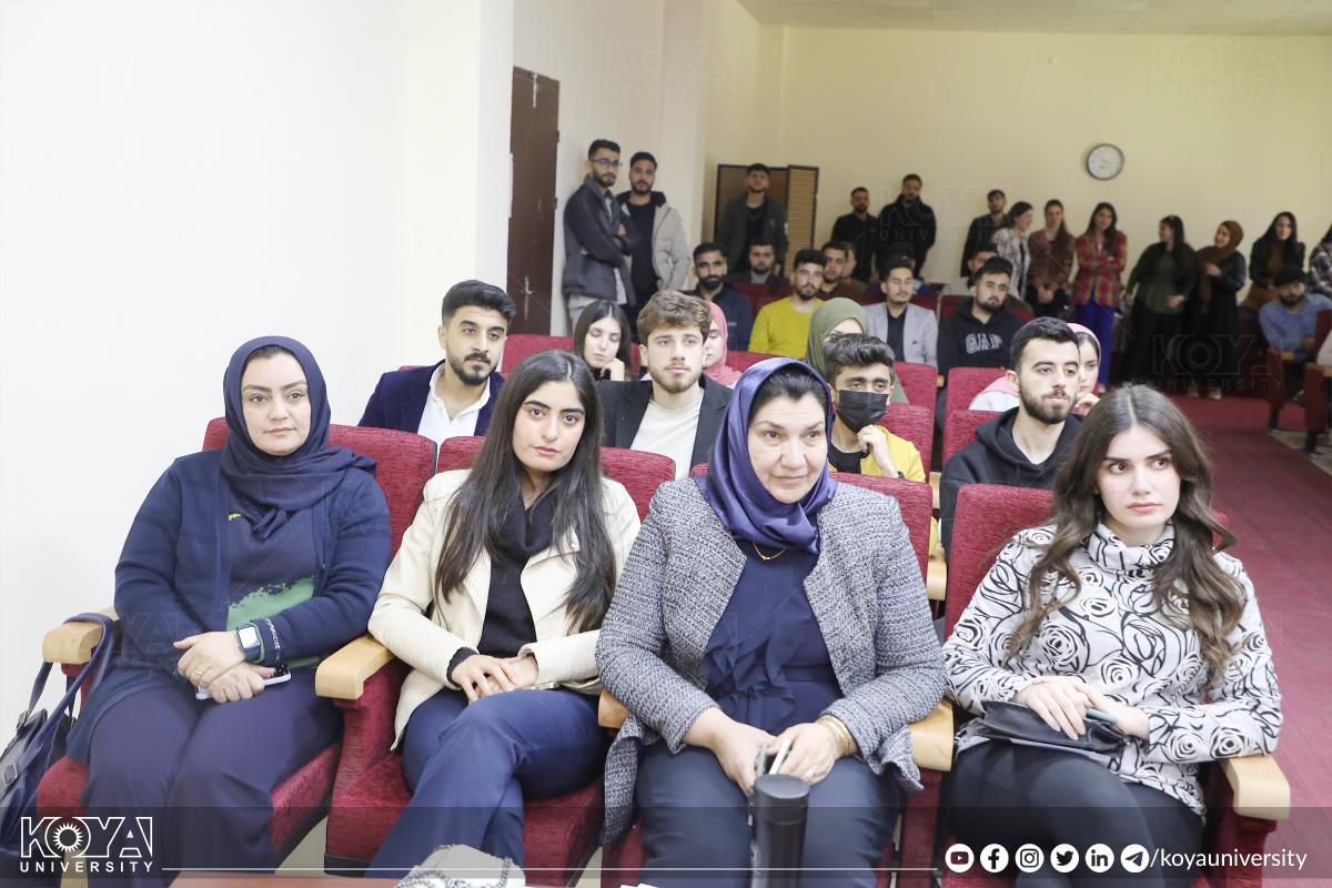 چاپتەری خوێندکارانی AICHE لە زانکۆی کۆیە سیمینارێکیان بۆ دەرچوویەکی بەشی کیمیاوی رێکخست