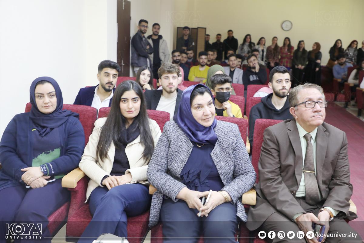 چاپتەری خوێندکارانی AICHE لە زانکۆی کۆیە سیمینارێکیان بۆ دەرچوویەکی بەشی کیمیاوی رێکخست