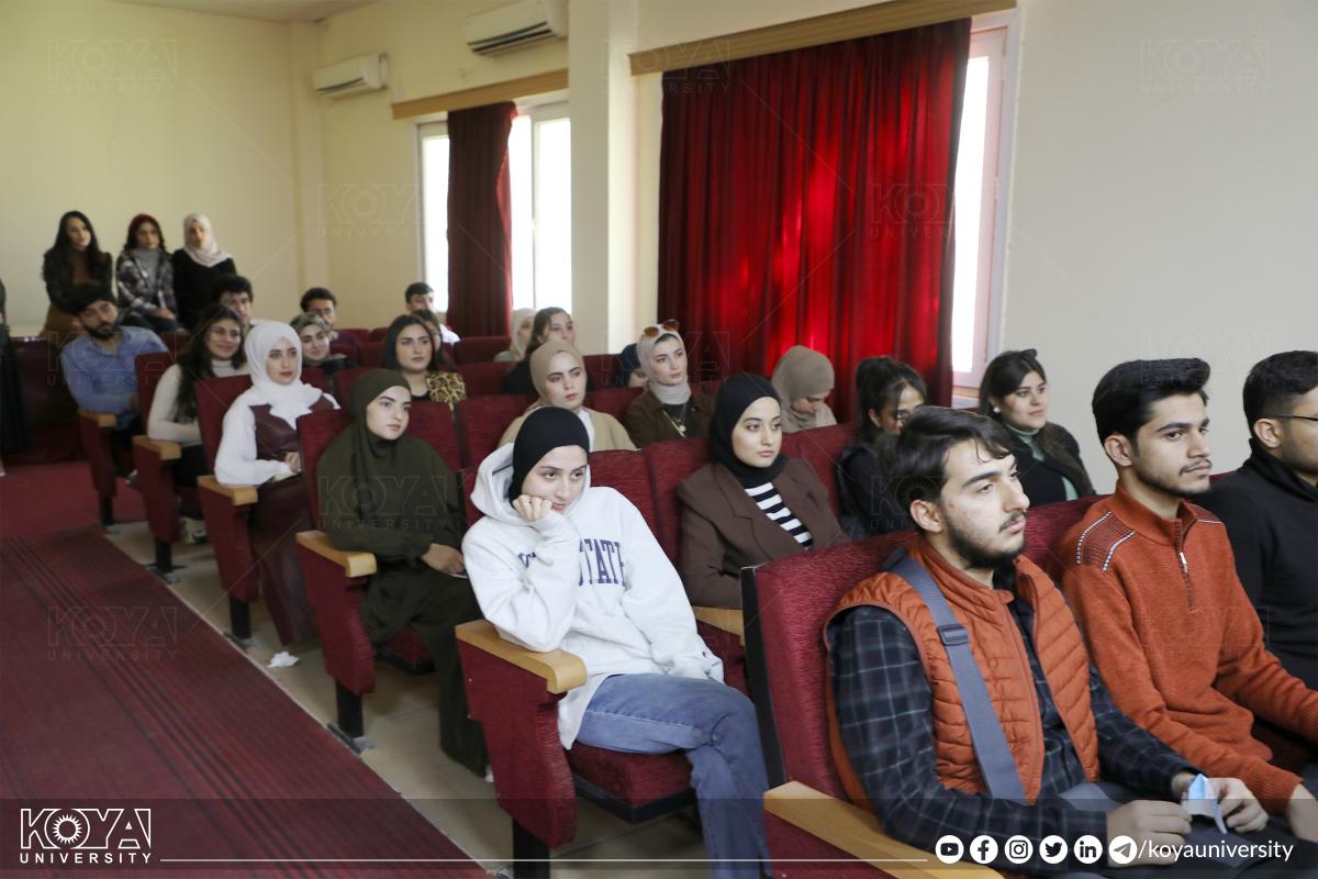 چاپتەری خوێندکارانی AICHE لە زانکۆی کۆیە سیمینارێکیان بۆ دەرچوویەکی بەشی کیمیاوی رێکخست