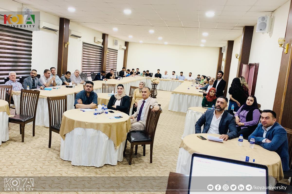 لە زانکۆی کۆیە وۆرکشۆپی "ڕۆڵی ئەندازیاریی دروستکردن و ئەندازیاریی پیشەسازی لە تەکنۆلۆژیای بەرگری" بەڕێوەچوو