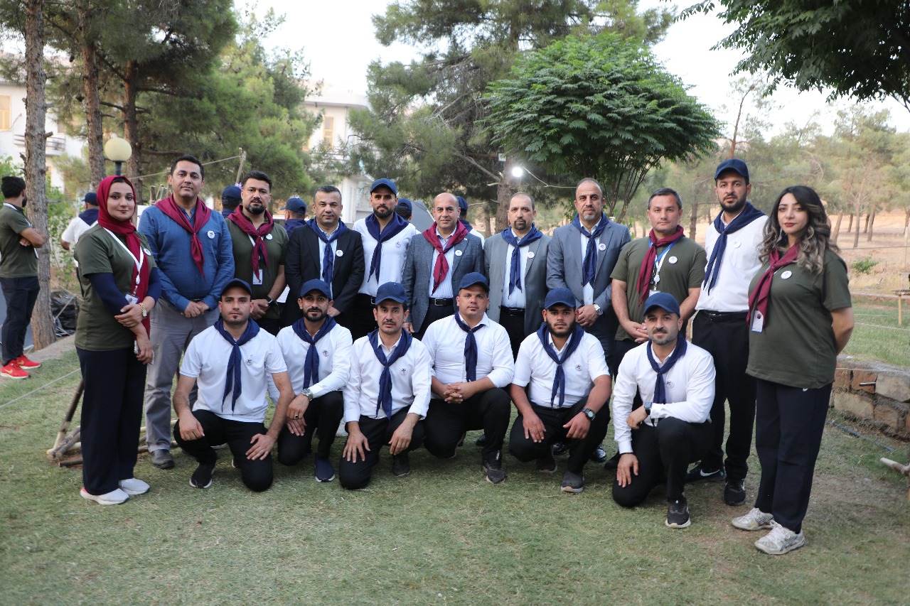 سەرۆکی زانکۆ چالاکیی چادرگەی دیدەوانی خوێندکارانی فاکەڵتیی پەروەردەی جەستەیی و زانستەوەرزشییەکانی زانکۆی کۆیەی بەسەرکردەوە