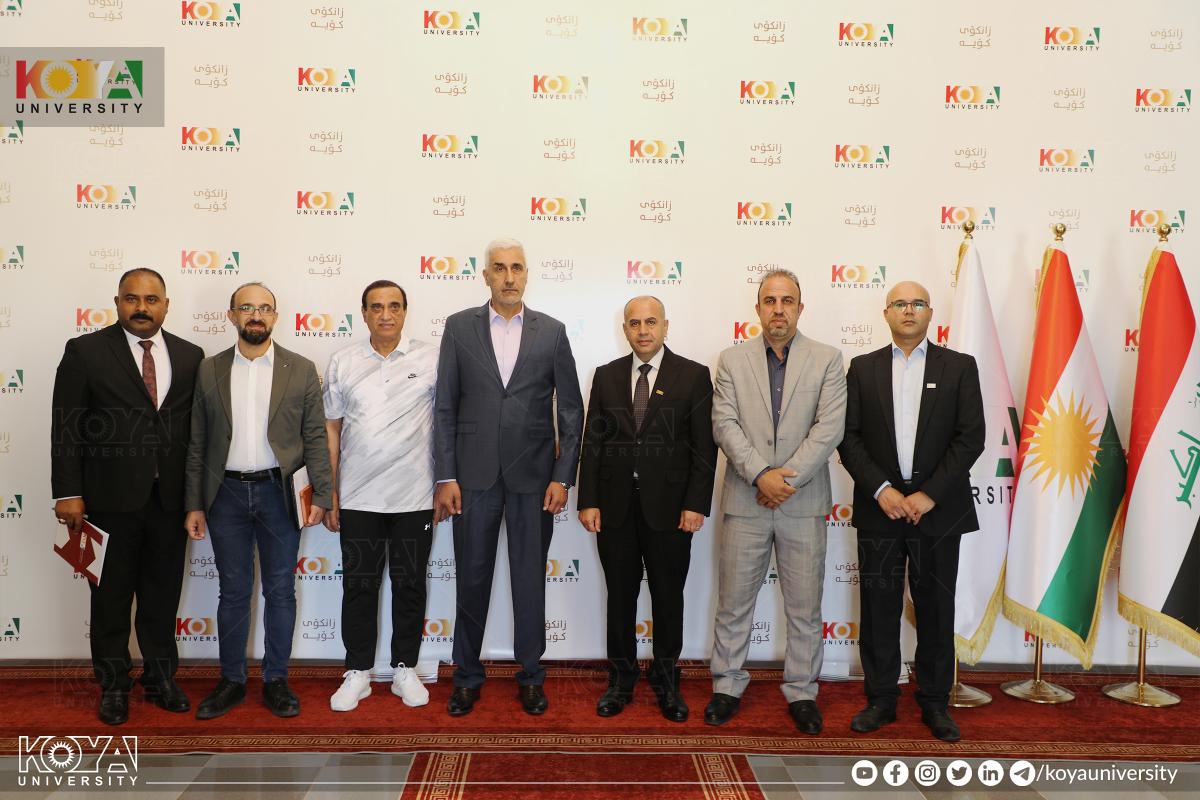 زانکۆی کۆیە و یەکێتی تۆپی دەستی عێراق یادداشتنامەیەکی هەماهەنگییان واژوو کرد