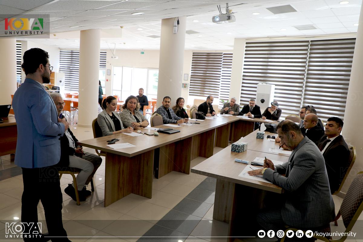 پرۆژەی پەروەردە و ئاشتی و سیاسەت وۆرکشۆپێکی لە زانکۆی کۆیە ئەنجامدا