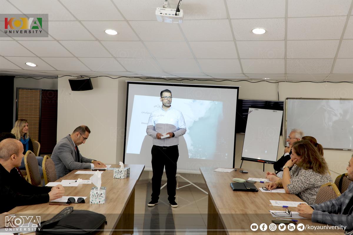 پرۆژەی پەروەردە و ئاشتی و سیاسەت وۆرکشۆپێکی لە زانکۆی کۆیە ئەنجامدا