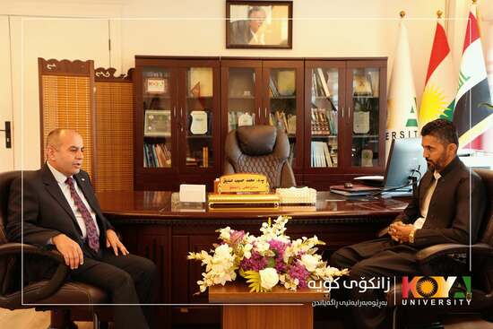 Koya University President Honors Student Paragliding Champion