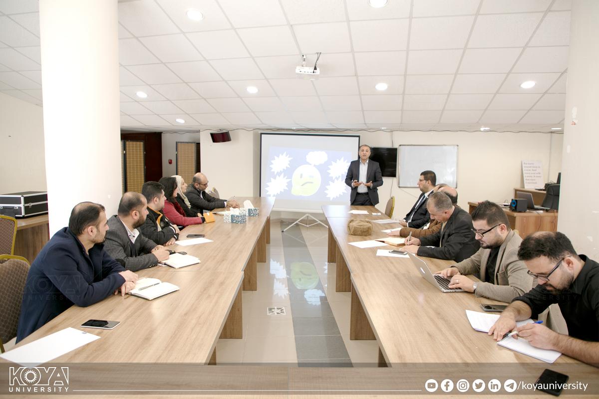 وۆرکشۆپێک لە سەرنتەری پێداگۆجیی زانکۆی کۆیە بەڕێوەچوو