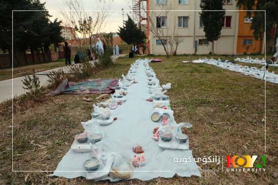 Supported by Benevolent Donors, Koya University Provides Ramadan Iftar Meals for Dormitory Students