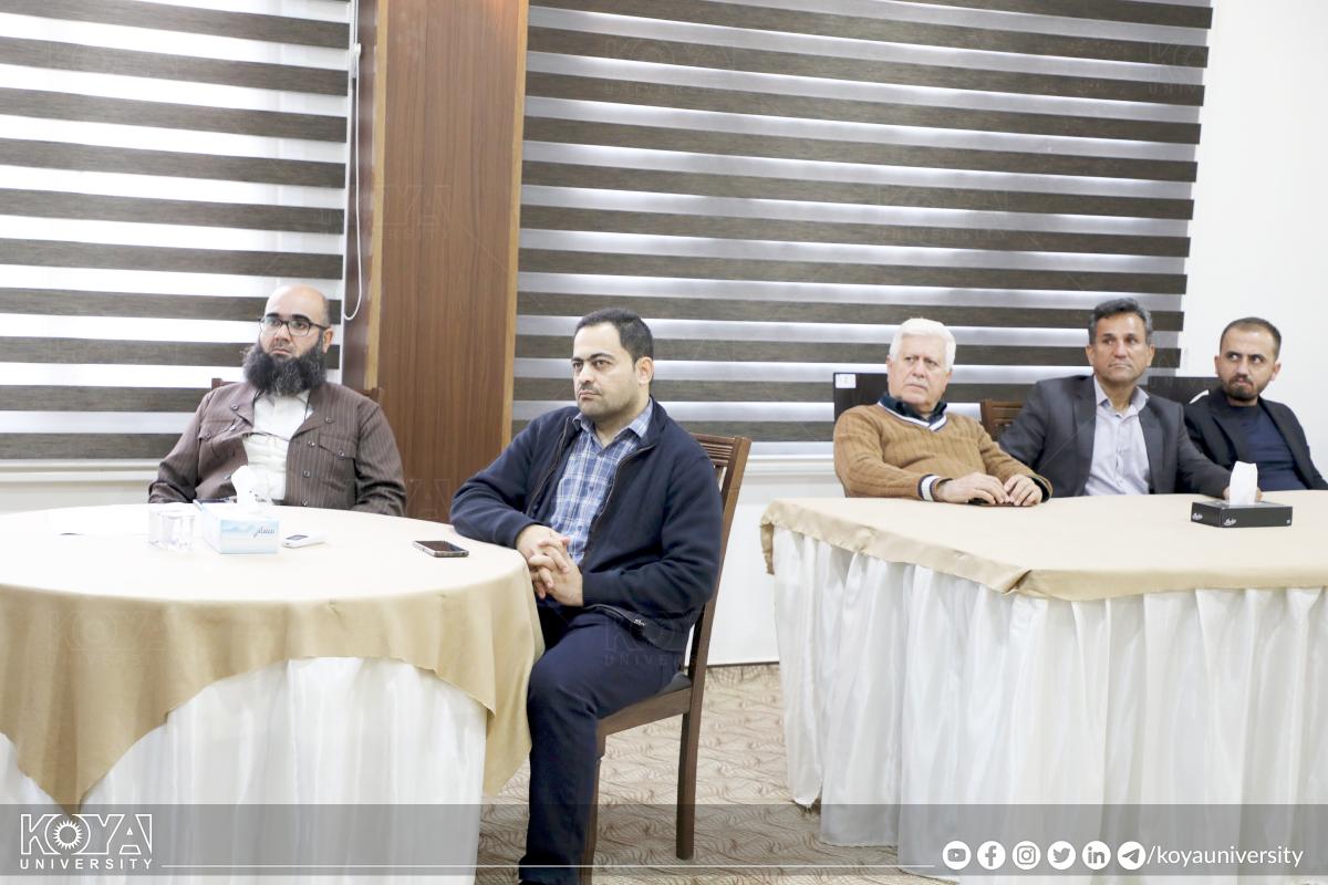 فاکەڵتیی ئەندازیاریی زانکۆی کۆیە سیمینارێکی ڕێکخست