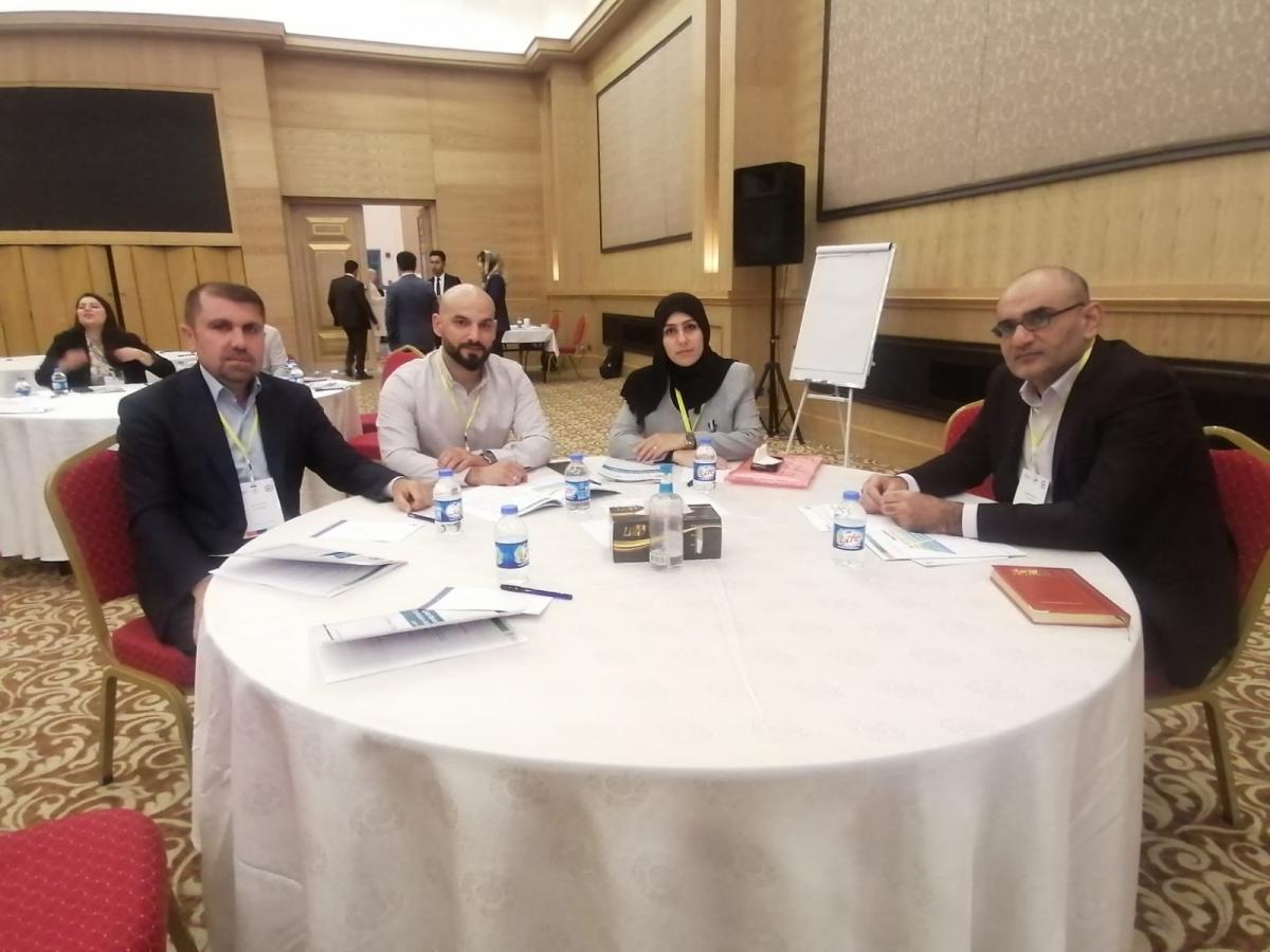 شاندێکی زانکۆی کۆیە بەشدارییان لە خولێکی تایبەت بە ڕوپێویی پێداویستیەکانی بازاڕی کار و پەرەپێدانی پرۆگرامەکانی خوێندن کرد