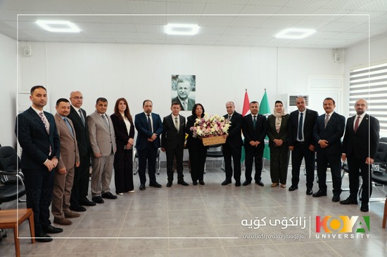 Koya University Council Visits Ms. Kurdo Omer to Congratulate Her on Her New Appointment