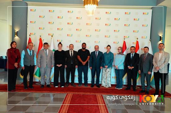 Koya University President Receives Delegation from Doctors Without Borders (MSF)