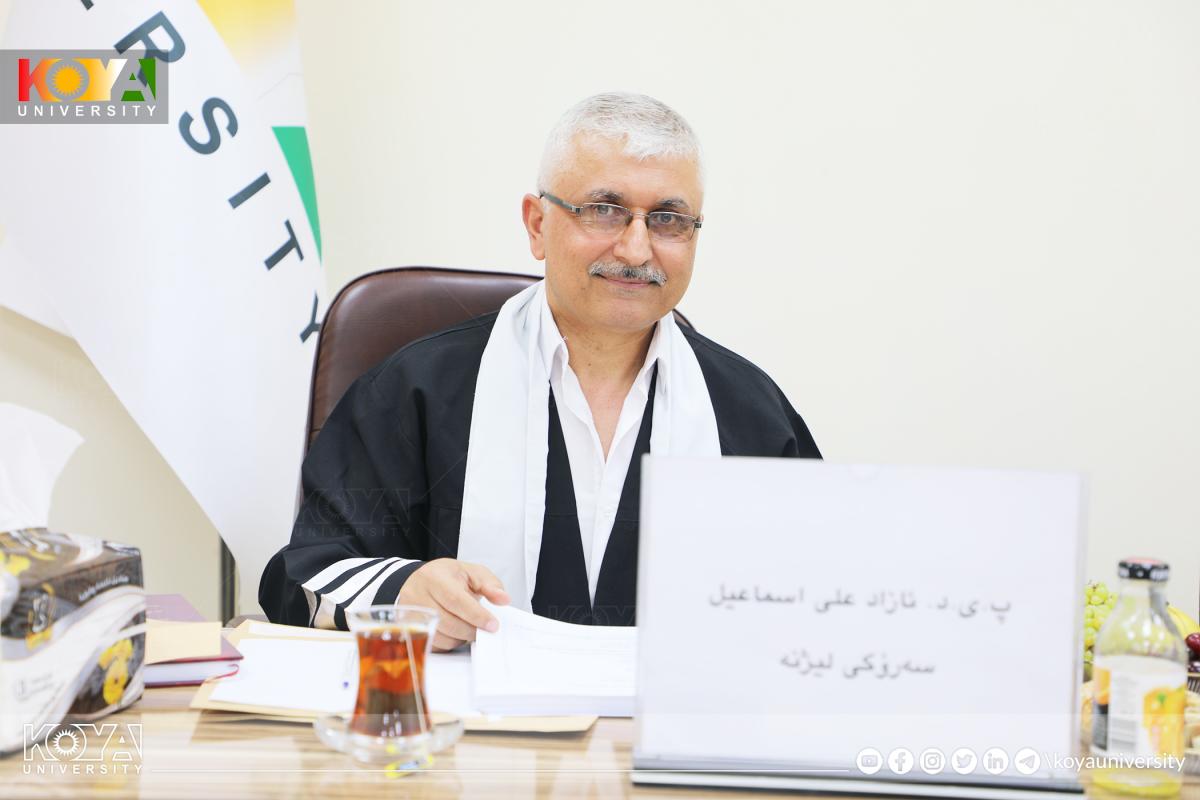 لە بەشی کلینیکاڵ سایکۆلۆژی ماستەرنامەی خوێندکار "هۆزان صالح حسین" تاوتوێ کرا