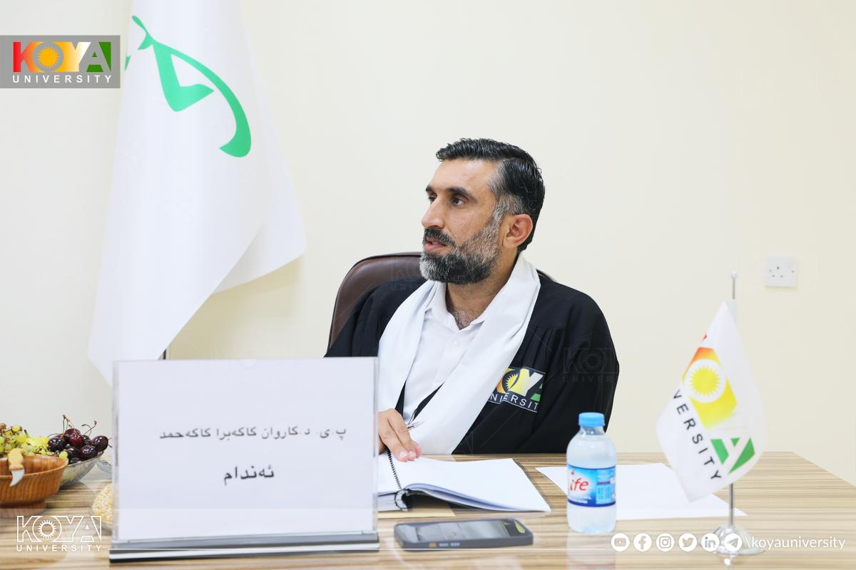لە بەشی کلینیکاڵ سایکۆلۆژی ماستەرنامەی خوێندکار "هۆزان صالح حسین" تاوتوێ کرا