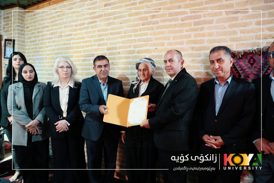 Koya University President Visits "Kurdish Heritage Revival" Organization in Sulaymaniyah