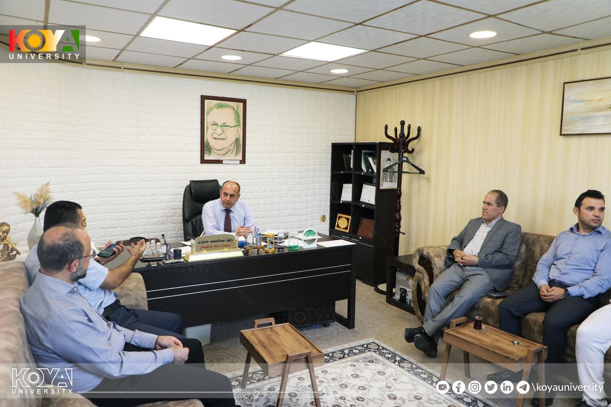 بەڕێز سەرۆکی زانکۆ بەڕێوەبەرایەتی بەشەناوخۆییەکانی بەسەرکردەوە