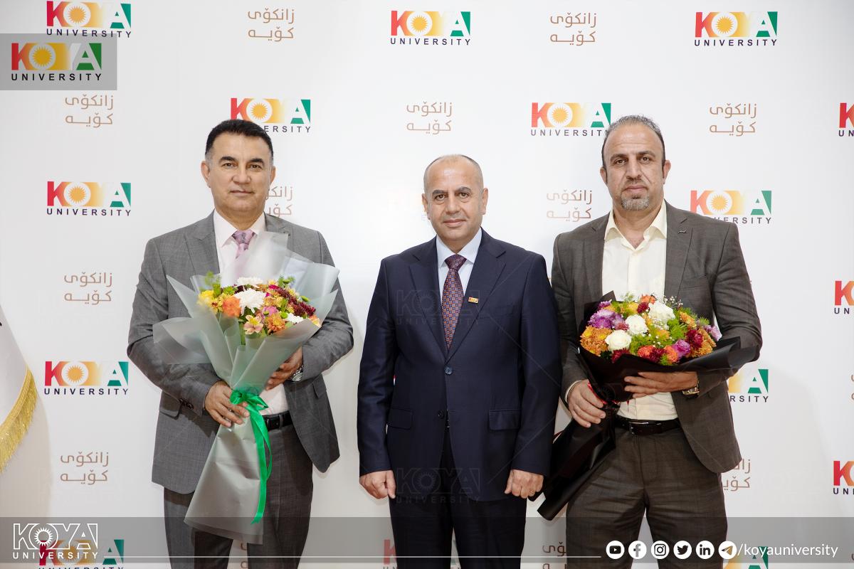 بە سەرپەرشتی بەڕێز سەرۆکی زانکۆ رێوڕەسمی دەستاودەستکردنی پێنج پۆست لە زانکۆی کۆیە بەڕێوەچوو