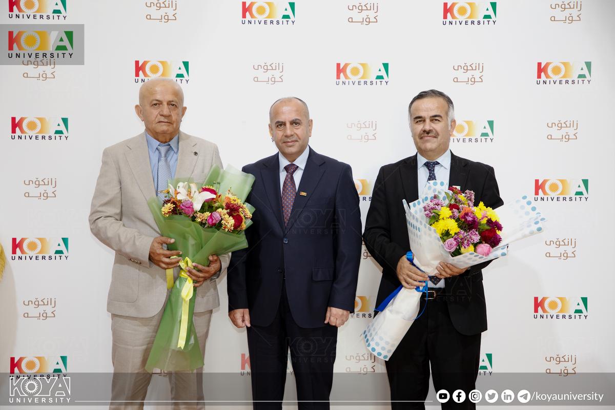 بە سەرپەرشتی بەڕێز سەرۆکی زانکۆ رێوڕەسمی دەستاودەستکردنی پێنج پۆست لە زانکۆی کۆیە بەڕێوەچوو