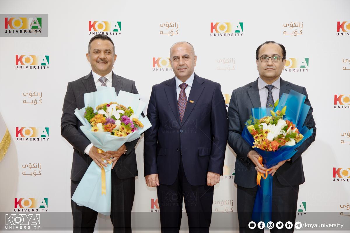 بە سەرپەرشتی بەڕێز سەرۆکی زانکۆ رێوڕەسمی دەستاودەستکردنی پێنج پۆست لە زانکۆی کۆیە بەڕێوەچوو