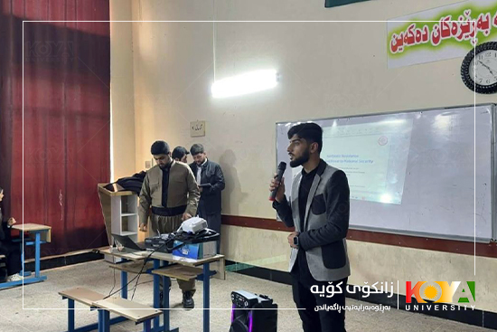 Koya University Medical Students Conduct Awareness Seminars in Local High Schools