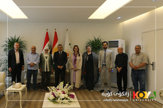 A Koya-Born Doctor Residing in Baghdad Donates Over 1,000 Books to Koya University