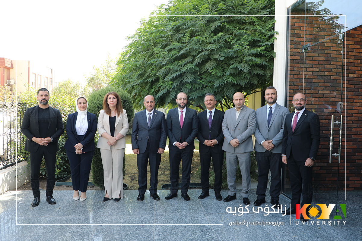 A delegation from Koya University visits the FCO of the Deputy Prime Minister of the Kurdistan Region
